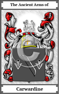 Carwardine Family Crest Download (JPG) Book Plated - 600 DPI