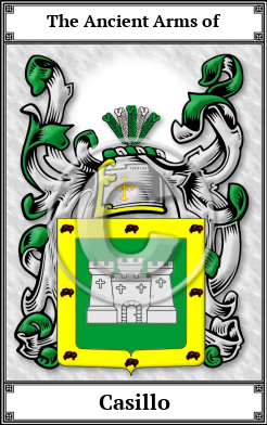 Casillo Family Crest Download (JPG) Book Plated - 600 DPI