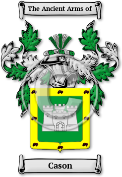 Cason Family Crest Download (jpg) Legacy Series - 150 DPI