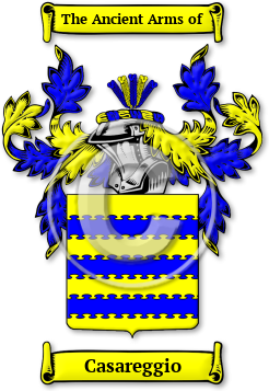 Casareggio Family Crest Download (jpg) Legacy Series - 150 DPI