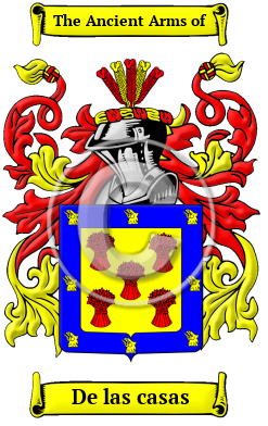De las casas Family Crest/Coat of Arms