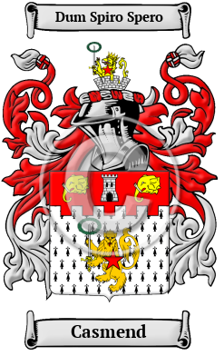 Casmend Family Crest Download (JPG) Heritage Series - 600 DPI