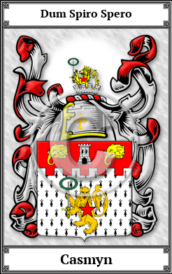 Casmyn Family Crest Download (JPG)  Book Plated - 150 DPI