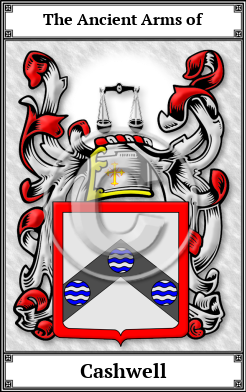 Cashwell Family Crest Download (JPG)  Book Plated - 150 DPI