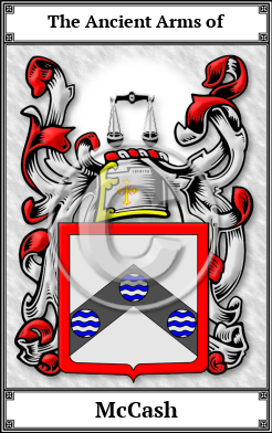 McCash Family Crest Download (JPG)  Book Plated - 150 DPI