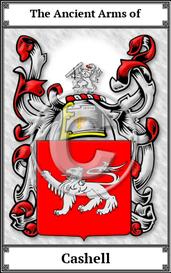 Cashell Family Crest Download (JPG)  Book Plated - 150 DPI