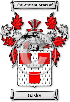 Gasky Family Crest Download (JPG) Legacy Series - 600 DPI