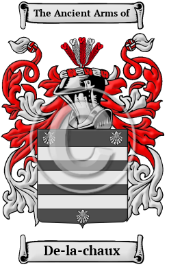 De-la-chaux Family Crest Download (JPG) Heritage Series - 300 DPI