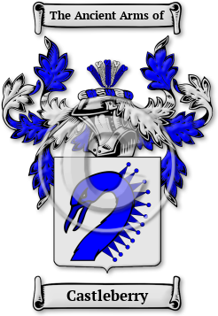 Castleberry Family Crest Download (JPG) Legacy Series - 600 DPI