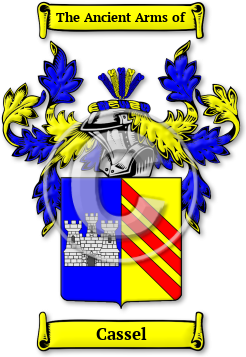 Cassel Family Crest Download (jpg) Legacy Series - 150 DPI