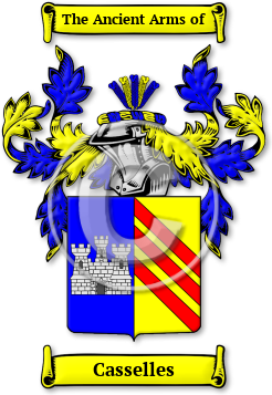 Casselles Family Crest Download (JPG) Legacy Series - 600 DPI