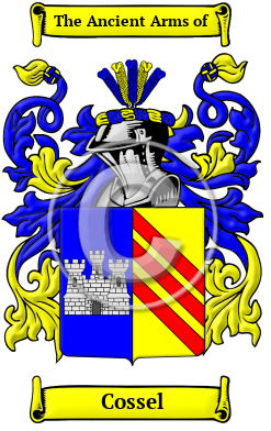 Cossel Family Crest Download (JPG) Heritage Series - 600 DPI