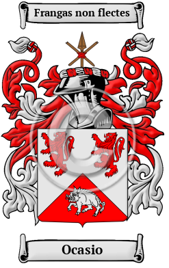 Ocasio Family Crest Download (JPG) Heritage Series - 600 DPI