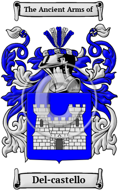 Del-castello Family Crest Download (JPG) Heritage Series - 300 DPI