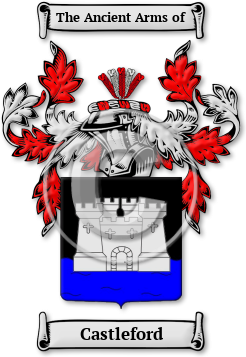 Castleford Family Crest Download (jpg) Legacy Series - 150 DPI