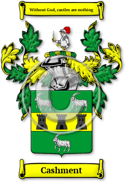 Cashment Family Crest Download (JPG) Legacy Series - 600 DPI