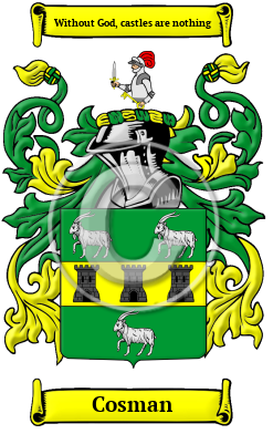 Cosman Family Crest/Coat of Arms