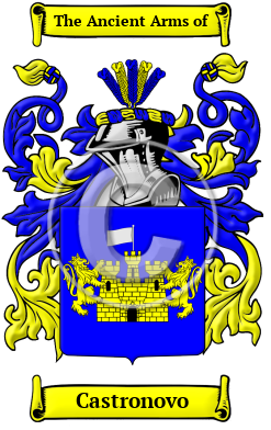Castronovo Family Crest Download (JPG) Heritage Series - 300 DPI