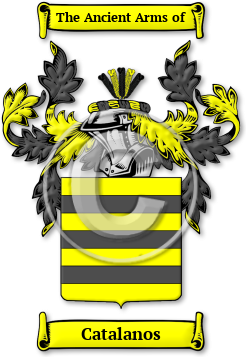Catalanos Family Crest Download (jpg) Legacy Series - 150 DPI