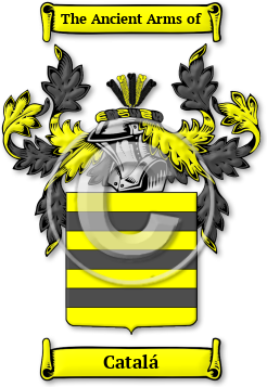 Catalá Family Crest Download (jpg) Legacy Series - 150 DPI