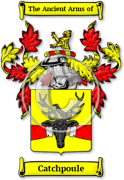 Catchpoule Family Crest Download (jpg) Legacy Series - 150 DPI