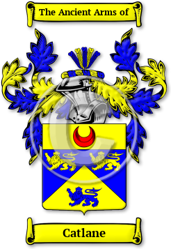 Catlane Family Crest Download (jpg) Legacy Series - 150 DPI