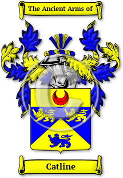 Catline Family Crest Download (JPG) Legacy Series - 600 DPI