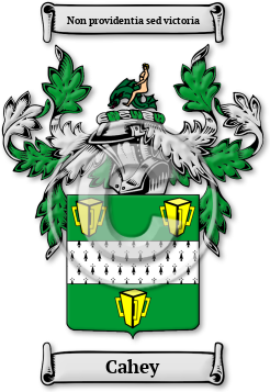 Cahey Family Crest Download (jpg) Legacy Series - 150 DPI