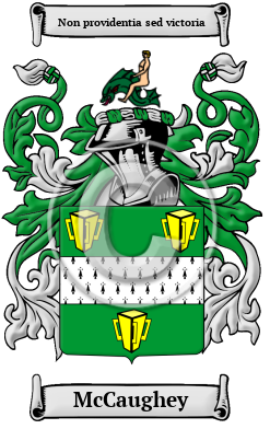 McCaughey Family Crest Download (JPG) Heritage Series - 600 DPI