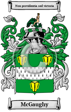 McGaughy Family Crest Download (JPG) Heritage Series - 600 DPI