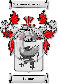 Cause Family Crest Download (jpg) Legacy Series - 150 DPI