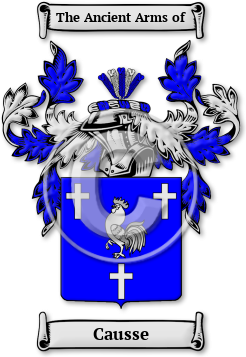 Causse Family Crest Download (jpg) Legacy Series - 150 DPI