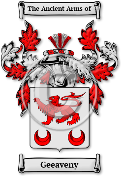 Geeaveny Family Crest Download (jpg) Legacy Series - 150 DPI