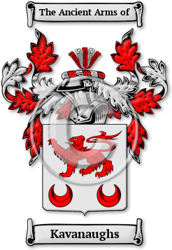 Kavanaughs Family Crest Download (jpg) Legacy Series - 150 DPI