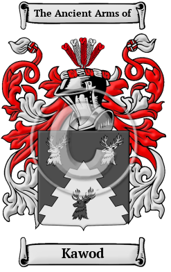 Kawod Family Crest/Coat of Arms