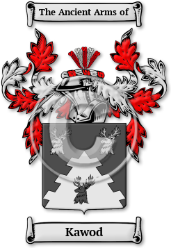 Kawod Family Crest Download (jpg) Legacy Series - 150 DPI