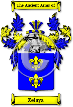 Zelaya Family Crest Download (JPG) Legacy Series - 300 DPI