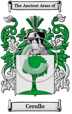 Cerullo Family Crest Download (JPG) Heritage Series - 300 DPI