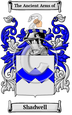Shadwell Family Crest/Coat of Arms