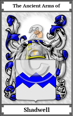 Shadwell Family Crest Download (JPG)  Book Plated - 150 DPI