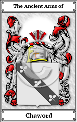 Chaword Family Crest Download (JPG)  Book Plated - 150 DPI