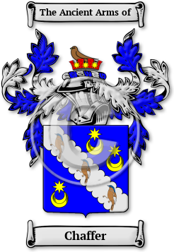 Chaffer Family Crest Download (JPG) Legacy Series - 300 DPI