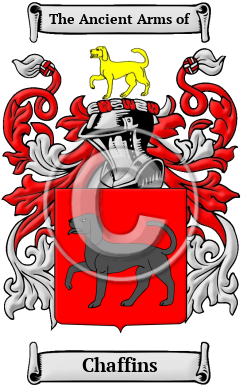 Chaffins Family Crest/Coat of Arms