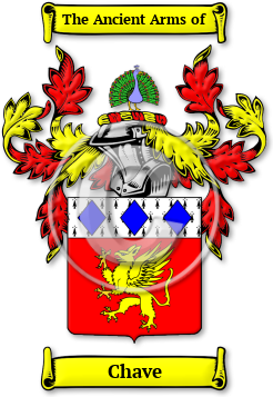 Chave Family Crest Download (JPG) Legacy Series - 300 DPI
