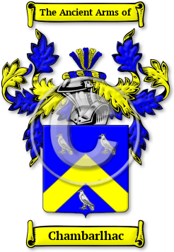 Chambarlhac Family Crest Download (jpg) Legacy Series - 150 DPI