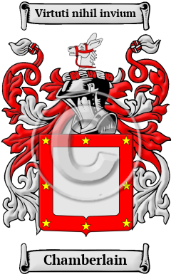 Chamberlain Family Crest Download (JPG) Heritage Series - 600 DPI