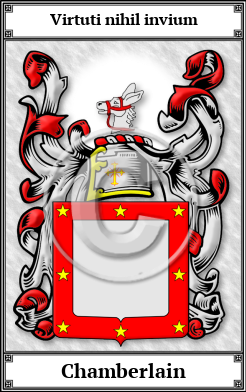 Chamberlain Family Crest Download (JPG)  Book Plated - 150 DPI