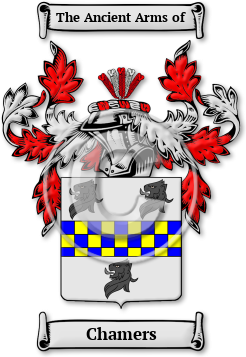 Chamers Family Crest Download (jpg) Legacy Series - 150 DPI