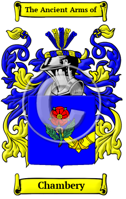 Chambery Family Crest Download (JPG) Heritage Series - 600 DPI