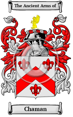 Chaman Family Crest Download (JPG) Heritage Series - 300 DPI